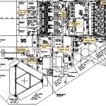 Draw up the borders and establish the areas for facility.